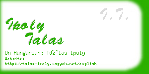 ipoly talas business card